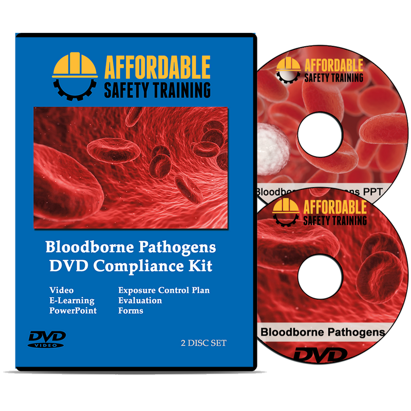 Bloodborne Pathogens Safety Training DVD Compliance Kit