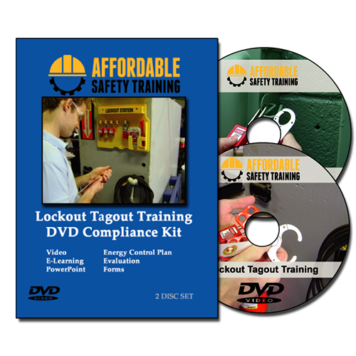 Lockout Tagout Safety Training DVD Compliance Kit