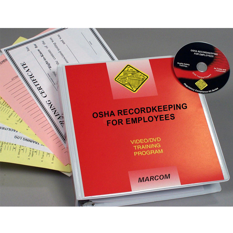 OSHA Recordkeeping for Employees DVD Only