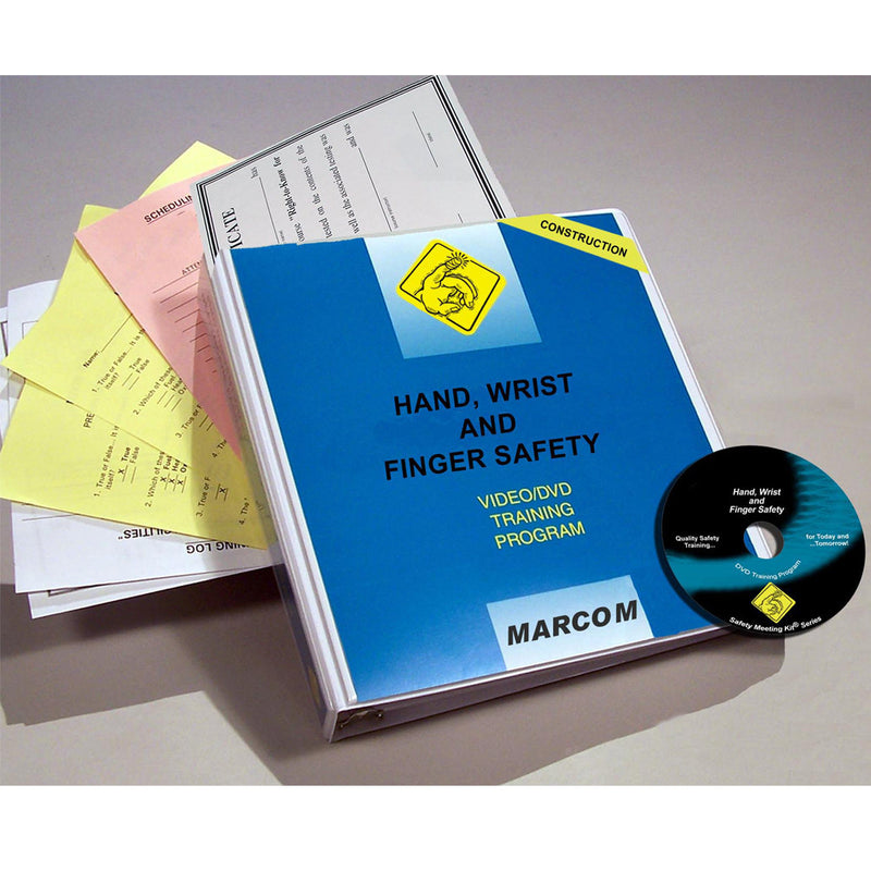 Hand, Wrist and Finger Safety in Construction Environments DVD Only