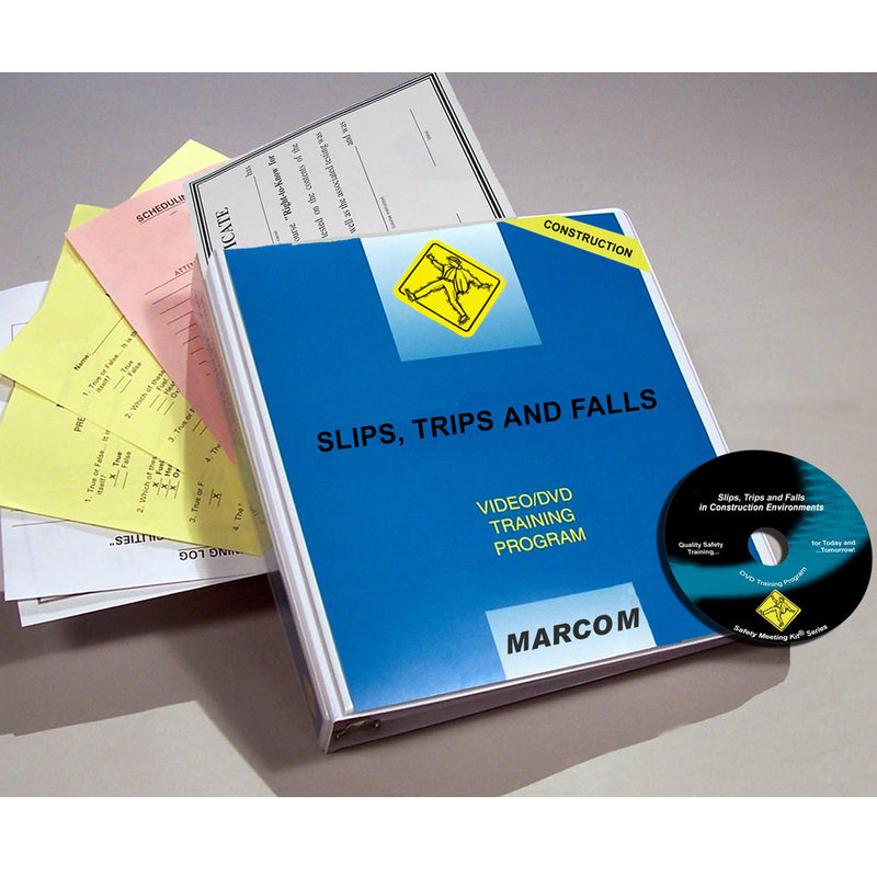 Slips, Trips, and Falls in Construction Environments DVD Only