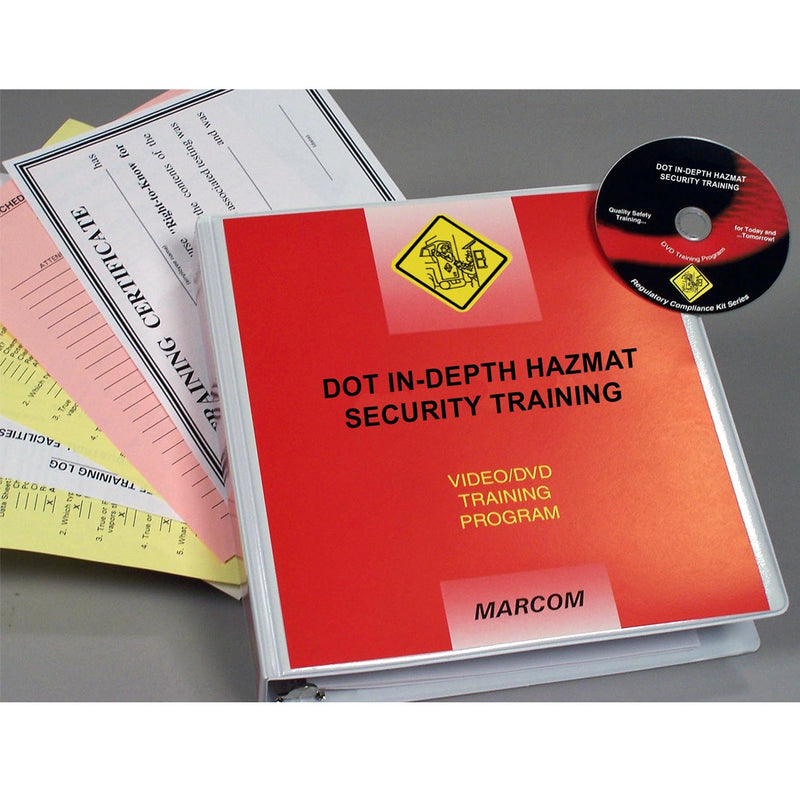 DOT In-Depth HAZMAT Security Training DVD Only