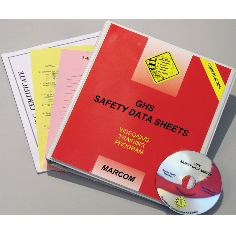 GHS Safety Data Sheets in Construction Environments DVD Only