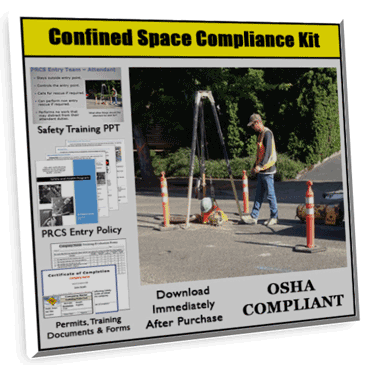 Confined Space Training, Permit Required Confined Space Entry Plan, and Forms