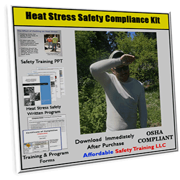 Heat Stress Safety Training, Policy and Forms