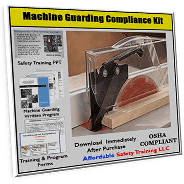 Machine Guarding Safety Training, Policy, and Forms