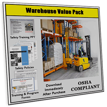 Warehouse Safety Training Compliance Kit Value Pack
